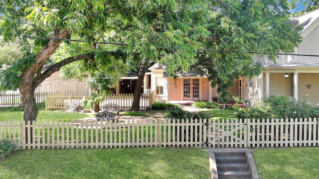 401 N Benge, Mckinney, TX 75069 - obstructed view of property with a fenced front yard