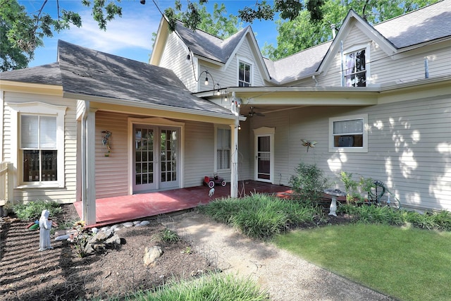 401 N Benge, Mckinney, TX 75069 - view of side of property with a shingled roof