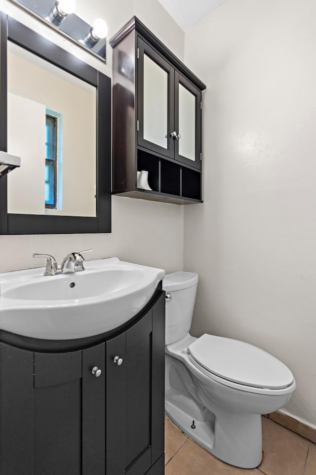 301 Sunset Blvd, Hewitt, TX 76643 - bathroom featuring tile patterned floors and vanity