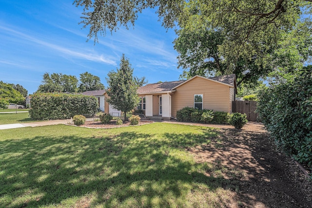 504 Harrison Ln, Hurst, TX 76053 - view of ranch-style home