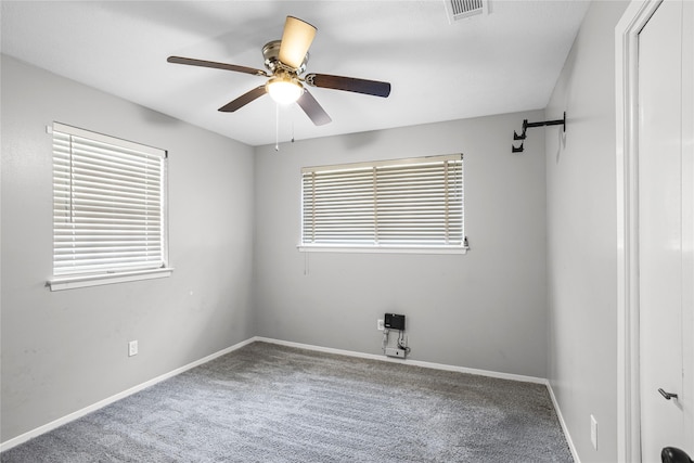 1914 Normandy Dr, Irving, TX 75060 - unfurnished room featuring ceiling fan and carpet floors