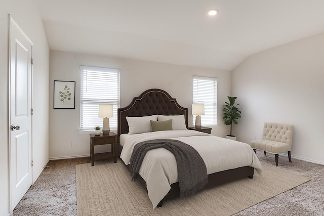 1653 Seadrift Dr, Forney, TX 75126 - bedroom featuring light carpet and lofted ceiling