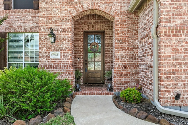 8161 Watson Rd, Lantana, TX 76226 - entrance to property with brick siding