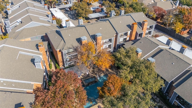 18333 Roehampton Dr Unit 513, Dallas, TX 75252 - aerial perspective of suburban area
