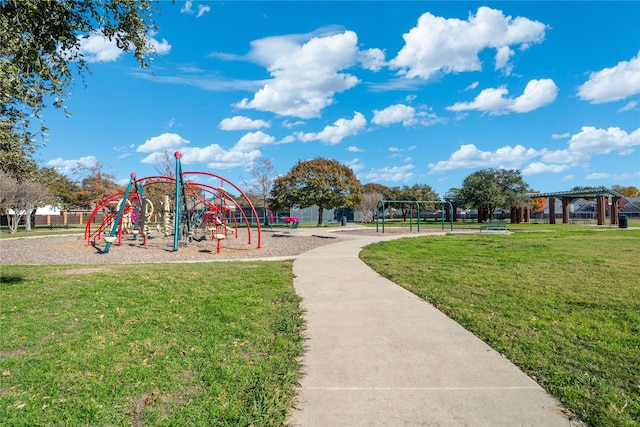 18333 Roehampton Dr Unit 513, Dallas, TX 75252 - community play area with a lawn