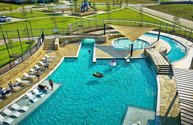 1016 Croxley Way, Fort Worth, TX 76247 - view of community pool