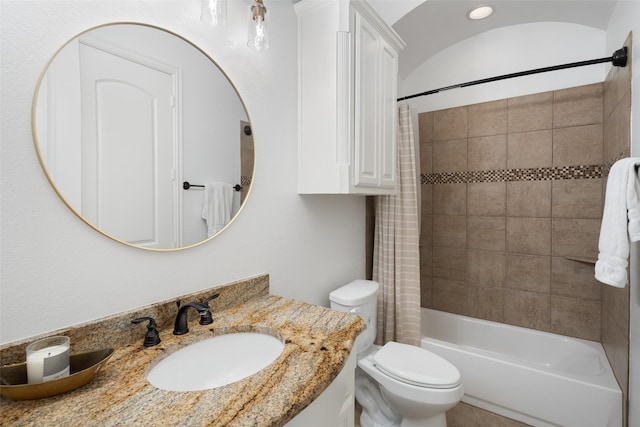 1861 Sand Creek Dr, Prosper, TX 75078 - bathroom with shower / bath combo with shower curtain and vanity