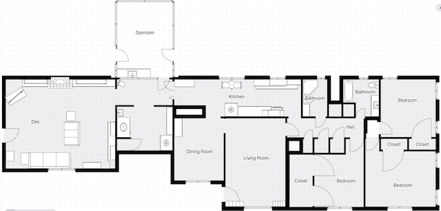 1102 Griffith Ave, Terrell, TX 75160 - view of property floor plan