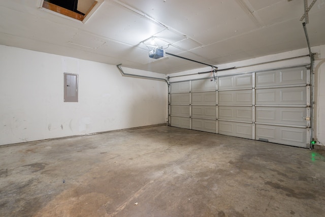 233 Stoneridge Dr, Mesquite, TX 75149 - garage with a garage door opener and electric panel