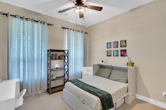 1415 Misty Pasture Way, Mansfield, TX 76063 - bedroom featuring light carpet and ceiling fan
