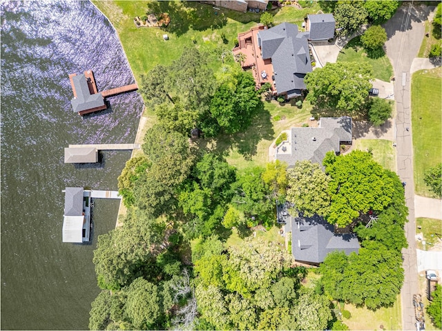 22770 Diamond Bay Dr, Frankston, TX 75763 - aerial overview of property's location with nearby suburban area