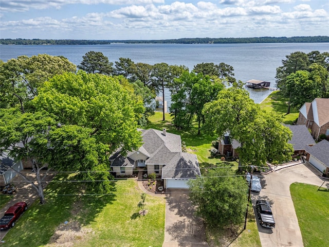 22770 Diamond Bay Dr, Frankston, TX 75763 - drone / aerial view of a large body of water