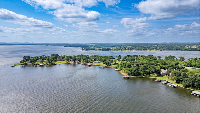 22770 Diamond Bay Dr, Frankston, TX 75763 - drone / aerial view of a nearby body of water