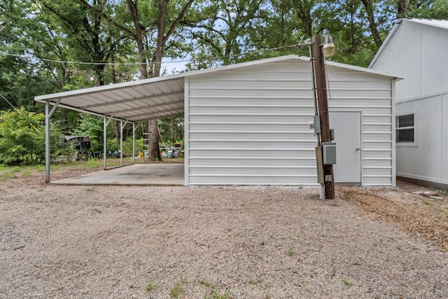 3121 SE County Road 2135, Corsicana, TX 75109 - view of outbuilding with a carport