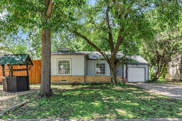 11502 Rupley Ln, Dallas, TX 75218 - single story home featuring brick siding, driveway, and a garage