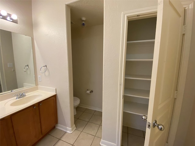 2769 Sunlight Dr, Little Elm, TX 75068 - bathroom featuring tile patterned flooring and vanity