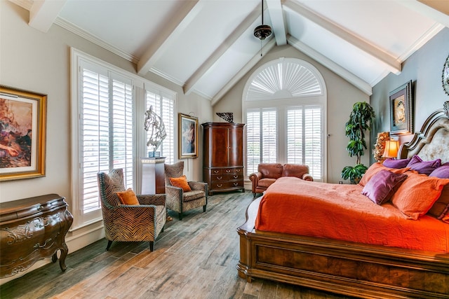 1600 Crockett Cir, Irving, TX 75038 - bedroom featuring wood finished floors and multiple windows