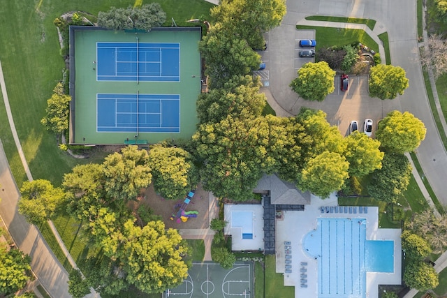 3805 Blaylock Pl, Plano, TX 75025 - aerial view