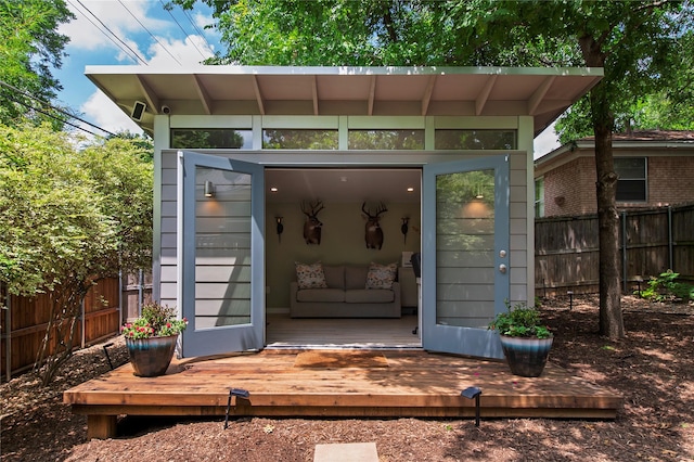 8803 Westglen Dr, Dallas, TX 75228 - view of outdoor structure