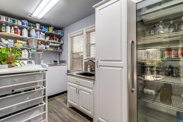 5715 Northaven Rd, Dallas, TX 75230 - pantry with a sink and independent washer and dryer