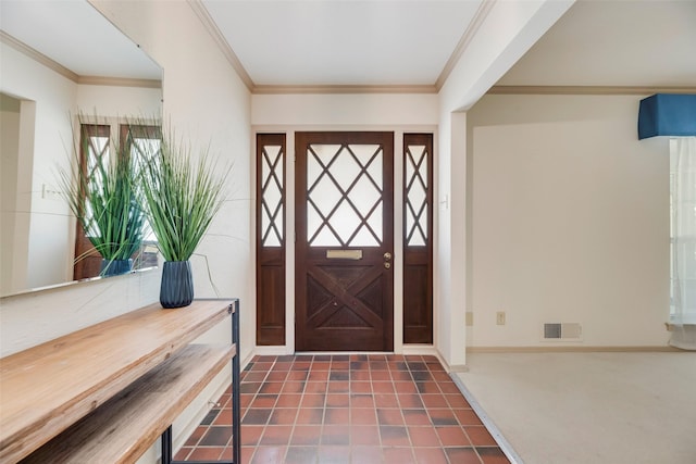 13861 Far Hills Ln, Dallas, TX 75240 - entryway with plenty of natural light and crown molding