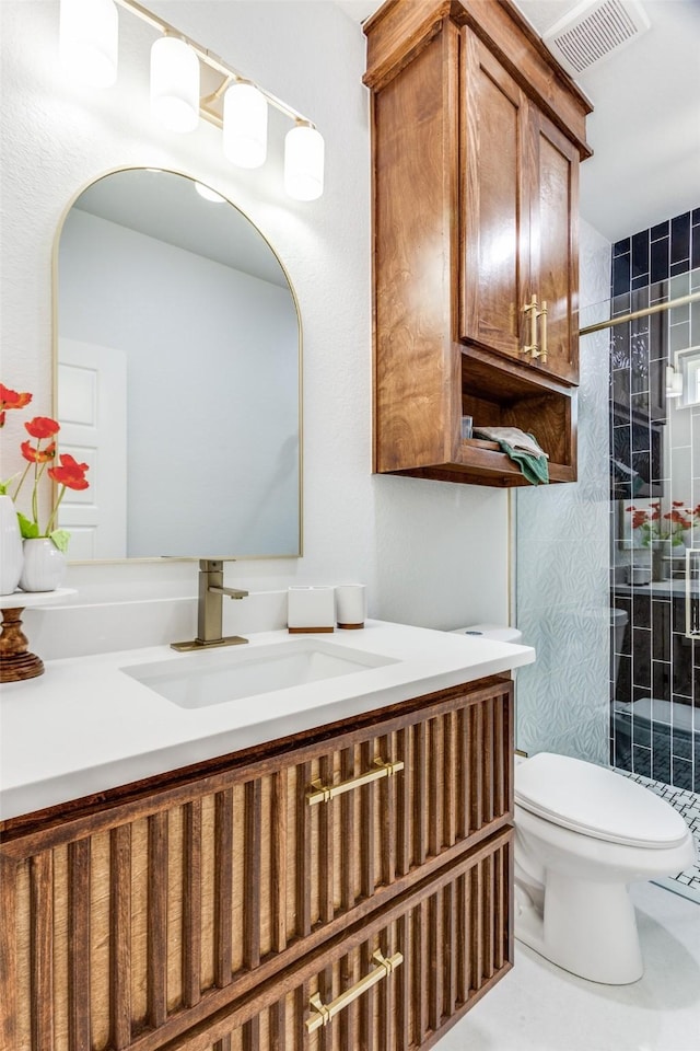 3020 Pueblo Trl, Lake Worth, TX 76135 - full bathroom featuring vanity and a shower stall