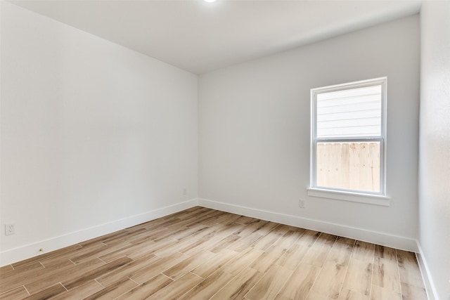 3020 Pueblo Trl, Lake Worth, TX 76135 - unfurnished room with light wood-type flooring and baseboards