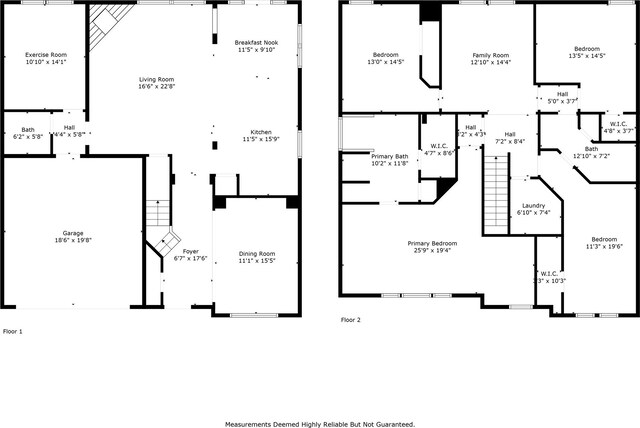 13341 Ridgepointe Rd, Fort Worth, TX 76244 - view of property floor plan