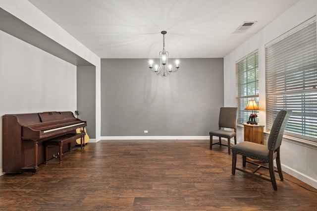 13341 Ridgepointe Rd, Fort Worth, TX 76244 - living area with a chandelier and wood finished floors