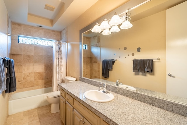 1450 Meandering Way, Rockwall, TX 75087 - full bathroom with vanity and shower / bath combo with shower curtain