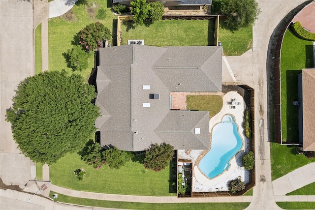 1100 Longworth Dr, Plano, TX 75075 - bird's eye view of a pool