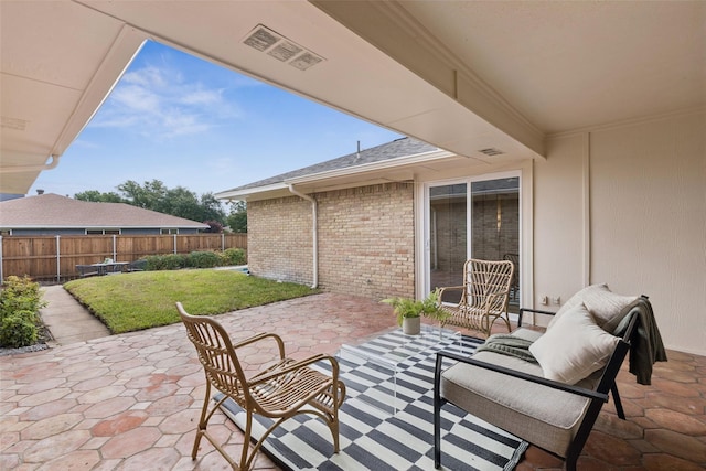 1100 Longworth Dr, Plano, TX 75075 - view of patio / terrace