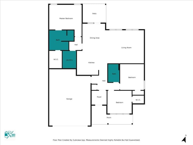 106 Saddle Brook Dr, Lufkin, TX 75904 - view of property floor plan
