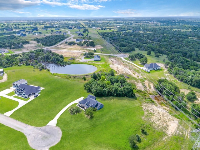 619 Latigo Ct, Weatherford, TX 76088 - drone / aerial view of a large body of water