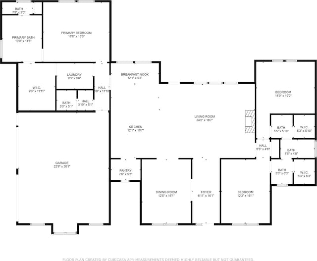 619 Latigo Ct, Weatherford, TX 76088 - view of room layout