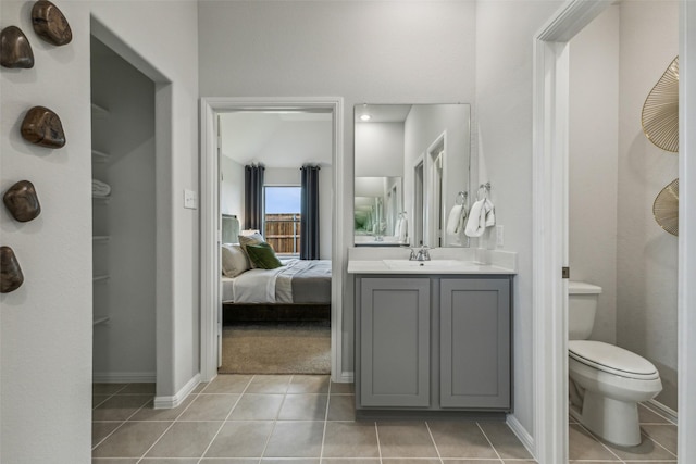 259 Bright Alcove Ct, Lavon, TX 75166 - full bathroom featuring ensuite bath, tile patterned flooring, and vanity