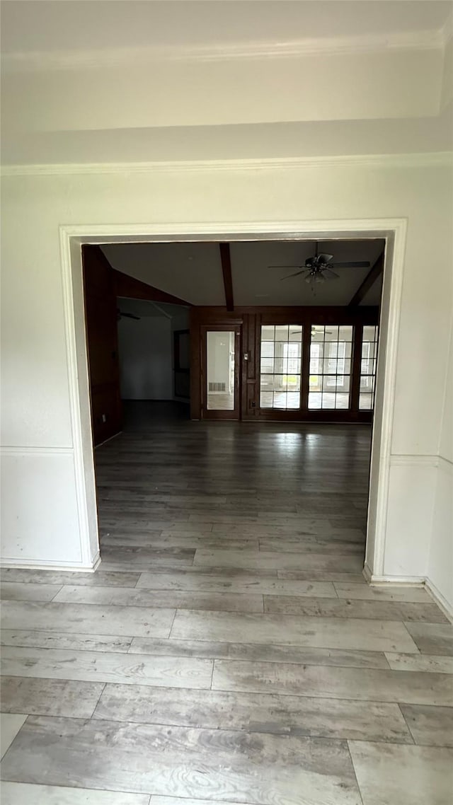 1705 Morningstar Trl, Richardson, TX 75081 - hall featuring wood finished floors
