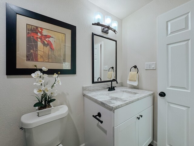 1605 N Beaton St, Corsicana, TX 75110 - bathroom with vanity and toilet