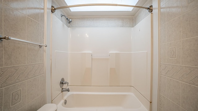 217 Wintercrest Rd, Burleson, TX 76028 - full bath featuring shower / tub combination and toilet