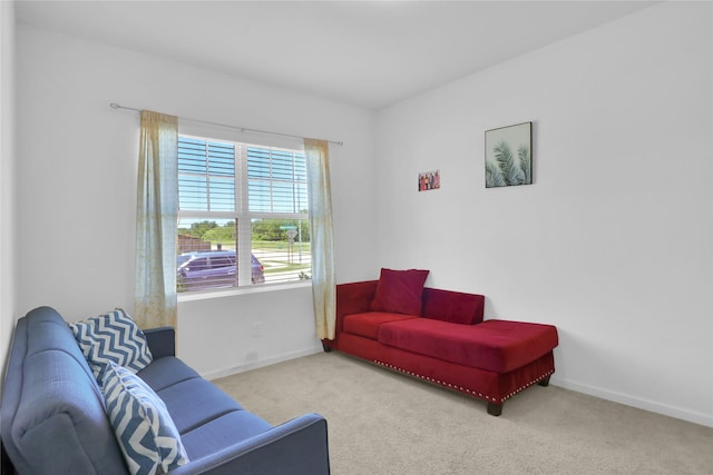 5305 Shady Springs Trl, Fort Worth, TX 76179 - carpeted living room featuring baseboards