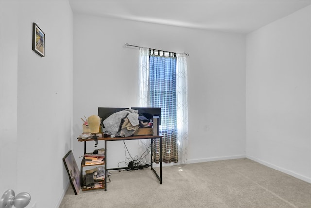 5305 Shady Springs Trl, Fort Worth, TX 76179 - carpeted office with baseboards
