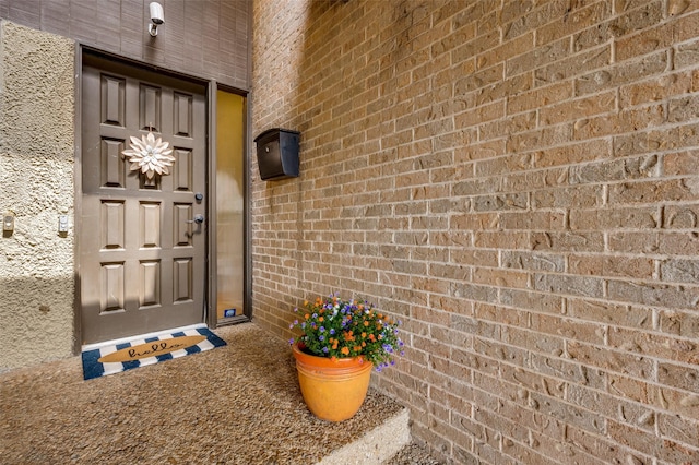 1810 Socorro Ln, Irving, TX 75061 - property entrance featuring brick siding