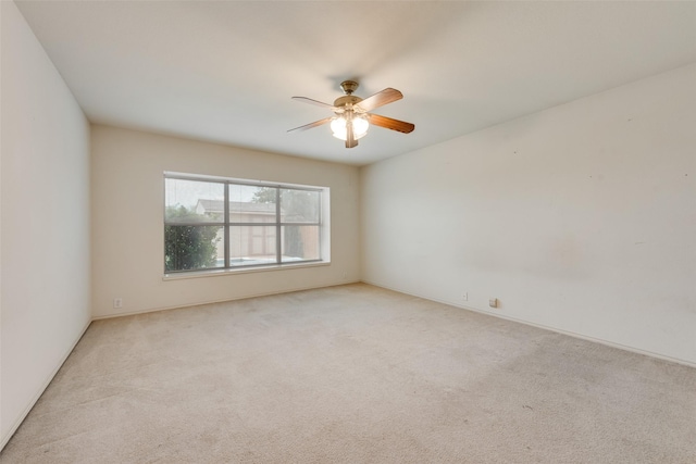 4305 Sonoma Dr, Denton, TX 76226 - unfurnished room with ceiling fan and light colored carpet