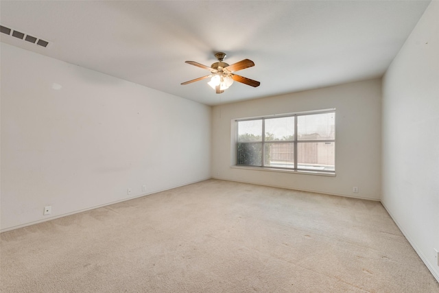4305 Sonoma Dr, Denton, TX 76226 - carpeted empty room with ceiling fan