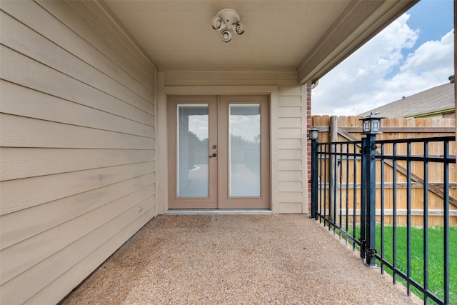 4305 Sonoma Dr, Denton, TX 76226 - property entrance featuring french doors