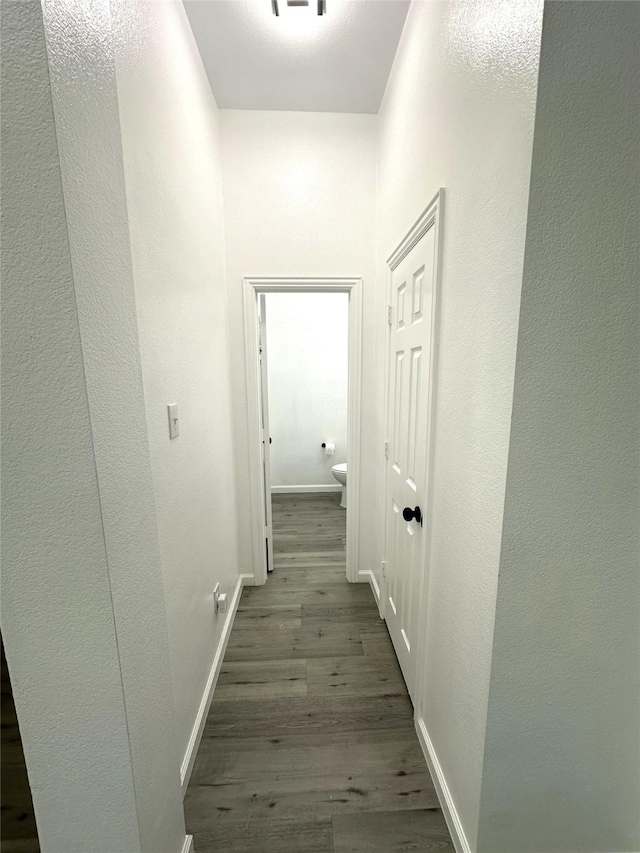4201 Iron Ln, Mansfield, TX 76063 - corridor with wood finished floors and baseboards
