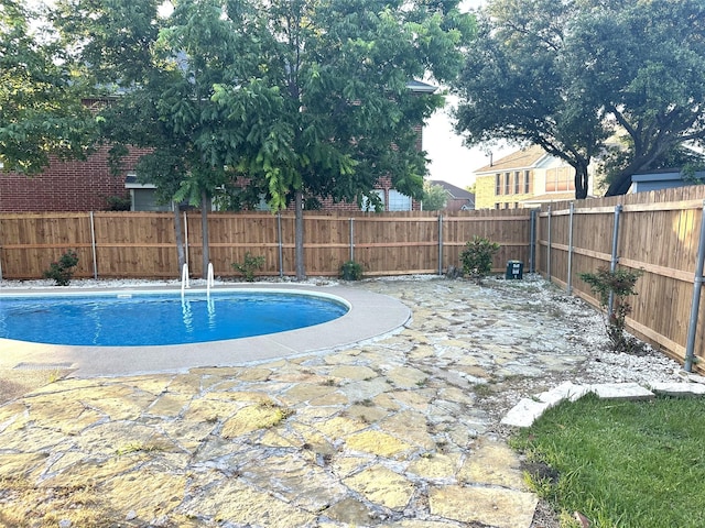 4201 Iron Ln, Mansfield, TX 76063 - view of pool with a fenced backyard and a patio area