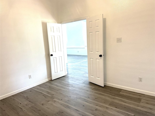 4201 Iron Ln, Mansfield, TX 76063 - empty room featuring dark wood-style flooring