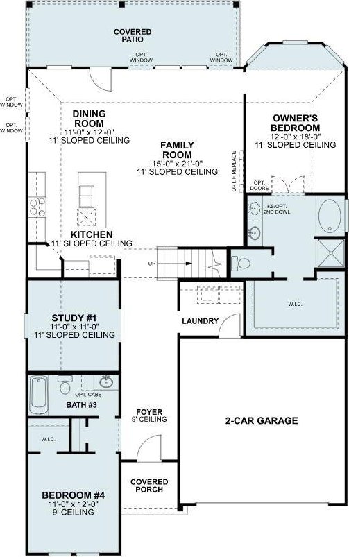 324 Silent Pond Park, Lavon, TX 75166 - view of property floor plan