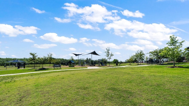 2026 Ocelot St, Crandall, TX 75114 - view of home's community featuring a yard and a gazebo